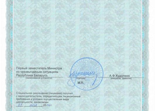 Лицензии и партнеры